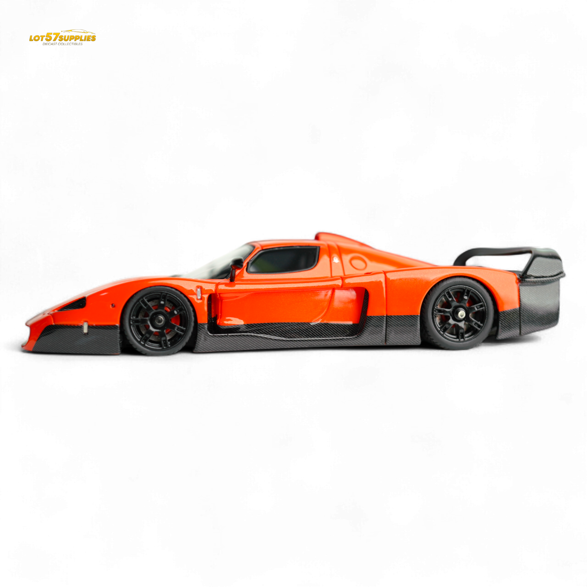 YM Model Maserati MC12 Stradale Corsa 2-Tone Orange 1:64