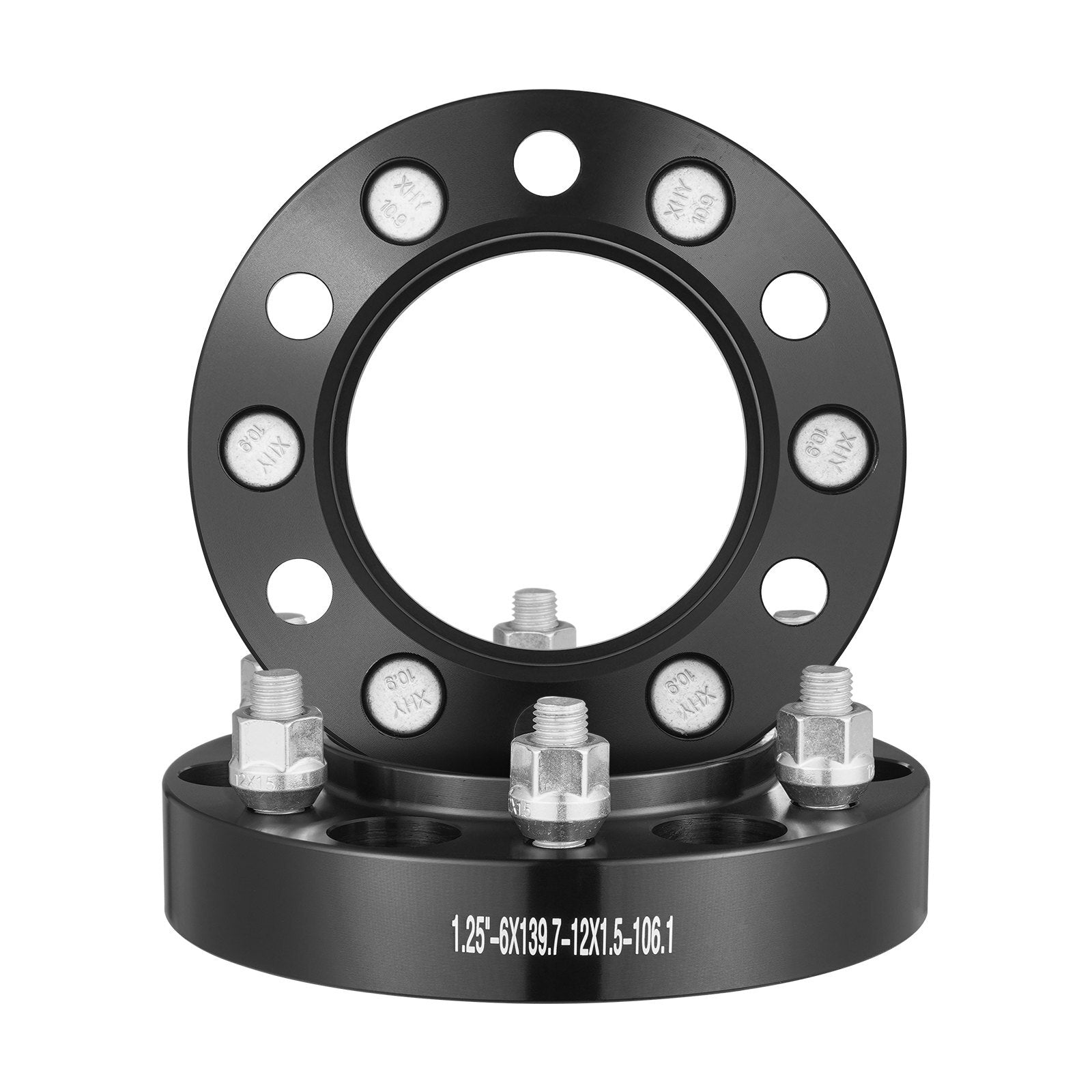 VEVOR 1.25" 6"x5" Wheel Spacers Wheel Adapters 6 Lug Forged Spacer 4 PCS Blue - Premium Wheel Accessories & Parts from VEVOR - Just $108.99! Shop now at Rapidvehicles