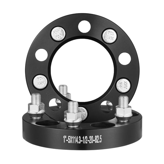 VEVOR 1" 5"x4.5" Wheel Spacers Wheel Adapters 5 Lug Forged Spacer - Premium Wheel Accessories & Parts from VEVOR - Just $85.54! Shop now at Rapidvehicles