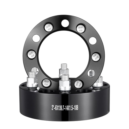 VEVOR 2" 6"x5.5" Wheel Spacers Wheel Adapters 6 Lug Forged Spacer - Premium Wheel Accessories & Parts from VEVOR - Just $152.99! Shop now at Rapidvehicles