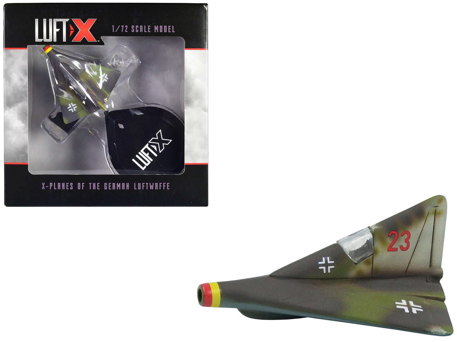 Lippisch P.13a Aircraft Prototype #23 German Luftwaffe model 1/72 Model by Luft-X free shipping USA