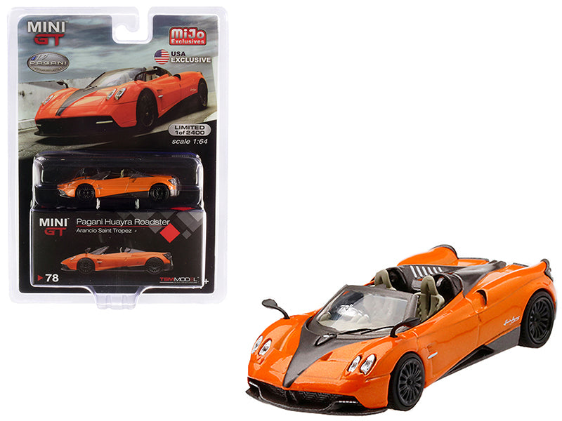 Pagani Huayra Roadster Arancio Saint Tropez / Orange MetallicFREE SHIPPING IN US - Premium  from Rapidvehicles - Just $28.79! Shop now at Rapidvehicles