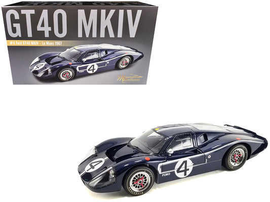 Ford GT40 MKIV #4 Denny Hulme - Lloyd Ruby "Holman & Moody" "24 Hours of Le Mans" (1967) "Masterpiece Collection" 1/12 Diecast Model Car by ACME free shipping USA
