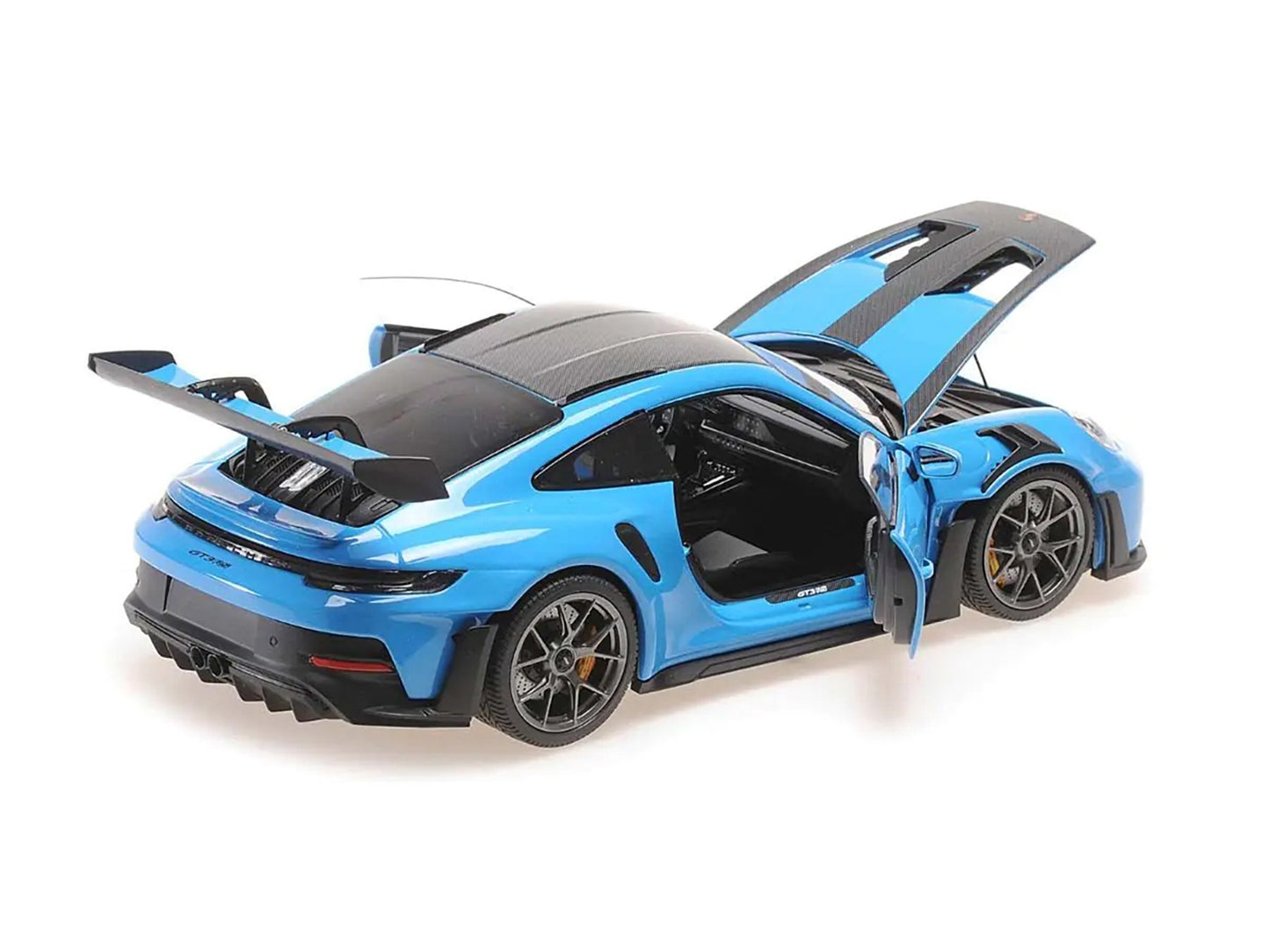 2024 Porsche 911 (992) GT3 RS "Weissach Package" Blue with Carbon - Premium Porsche Models from Minichamps - Just $343.79! Shop now at Rapidvehicles