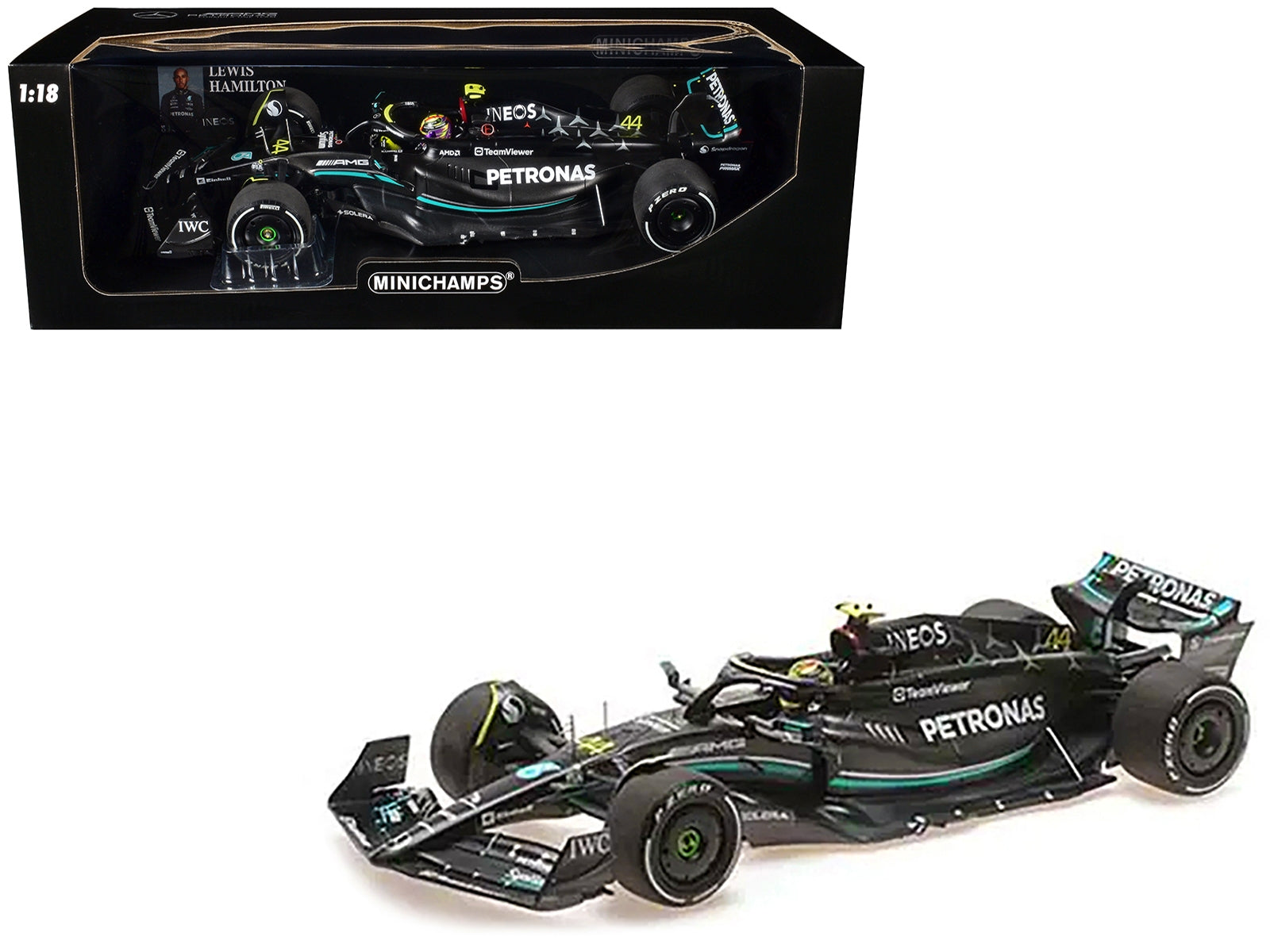 Mercedes-AMG F1 W14 E Performance #44 Lewis Hamilton "Petronas" - Premium Formula 1 Models from Minichamps - Just $278.99! Shop now at Rapidvehicles