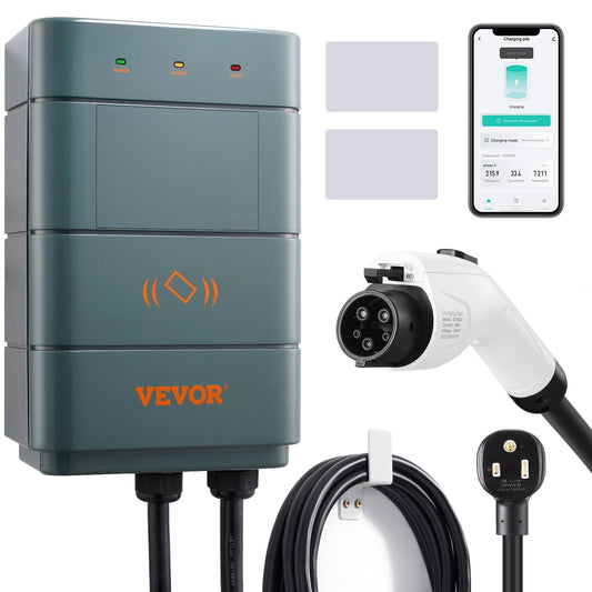 VEVOR Level 2 EV Charging Station 40A Home Electric Vehicle - Premium Portable EV Charger from VEVOR - Just $664.99! Shop now at Rapidvehicles