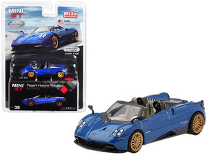 Pagani Huayra Roadster Blue Francia "U.S.A. Exclusive" Limited Edition to 4800 pieces Worldwide 1/64 Diecast Model Car by Mini GT - Premium Pagani Models from Mini GT - Just $21.99! Shop now at Rapidvehicles