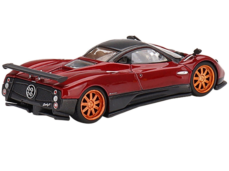 Pagani Zonda F Rosso Dubai Red Metallic with Black Top Limited Edition to 3000 pieces Worldwide 1/64 Diecast Model Car by Mini GT - Premium Pagani Models from Mini GT - Just $23.99! Shop now at Rapidvehicles