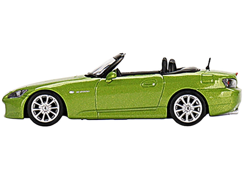 Honda S2000 (AP2) Convertible Lime Green Metallic Limited Edition - Premium Honda Models from Mini GT - Just $30.59! Shop now at Rapidvehicles