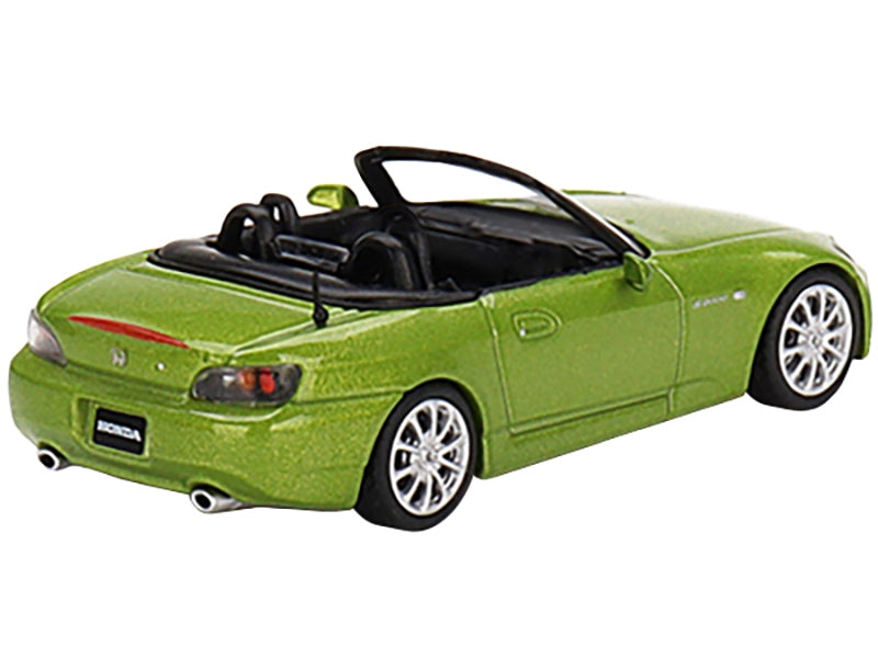 Honda S2000 (AP2) Convertible Lime Green Metallic Limited Edition - Premium Honda Models from Mini GT - Just $30.59! Shop now at Rapidvehicles