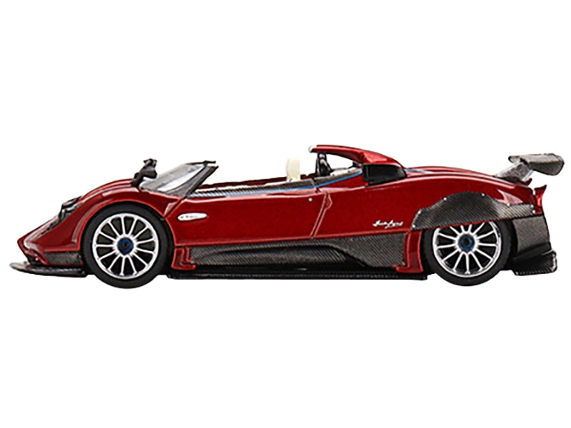 Pagani Zonda HP Barchetta Rosso Dubai Red Metallic Limited Edition to 2040 pieces Worldwide 1/64 Diecast Model Car by Mini GT - Premium Pagani Models from Mini GT - Just $23.99! Shop now at Rapidvehicles