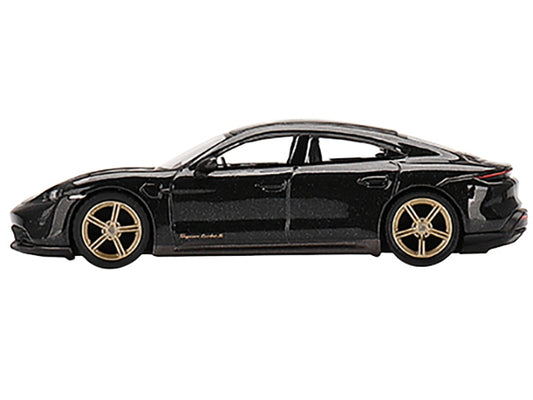 Porsche Taycan Turbo S Volcano Gray Metallic Limited Edition to - Premium Porsche Models from Mini GT - Just $31.99! Shop now at Rapidvehicles