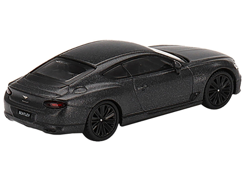 Bentley Continental GT Speed Anthracite Satin Gray Metallic - Premium Bentley Models from Mini GT - Just $32.39! Shop now at Rapidvehicles