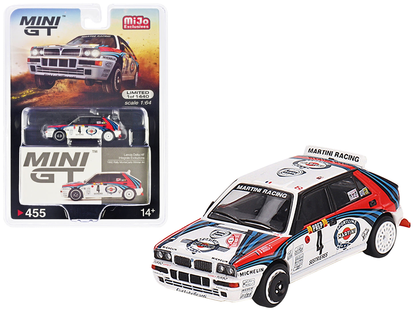 Lancia Delta HF Integrale Evoluzione #4 Didier Auriol - Bernard - Premium Lancia Models from Mini GT - Just $35.99! Shop now at Rapidvehicles