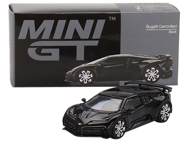 Bugatti Centodieci Black Limited Edition to 3600 pieces Worldwide - Premium Bugatti Models from Mini GT - Just $30.59! Shop now at Rapidvehicles