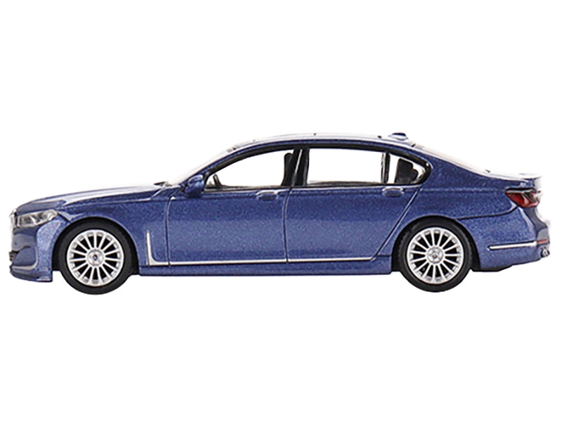 BMW Alpina B7 xDrive Alpina Blue Metallic with Sunroof Limited Edition to 2040 pieces Worldwide 1/64 Diecast Model Car by Mini GT - Premium BMW Models from Mini GT - Just $29.99! Shop now at Rapidvehicles