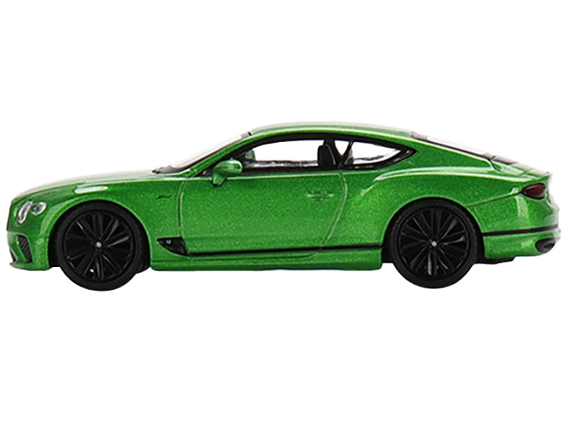 2022 Bentley Continental GT Speed Apple Green Metallic Limited Edition to 1200 pieces Worldwide 1/64 Diecast Model Car by Mini GT - Premium Bentley Models from Mini GT - Just $22.99! Shop now at Rapidvehicles