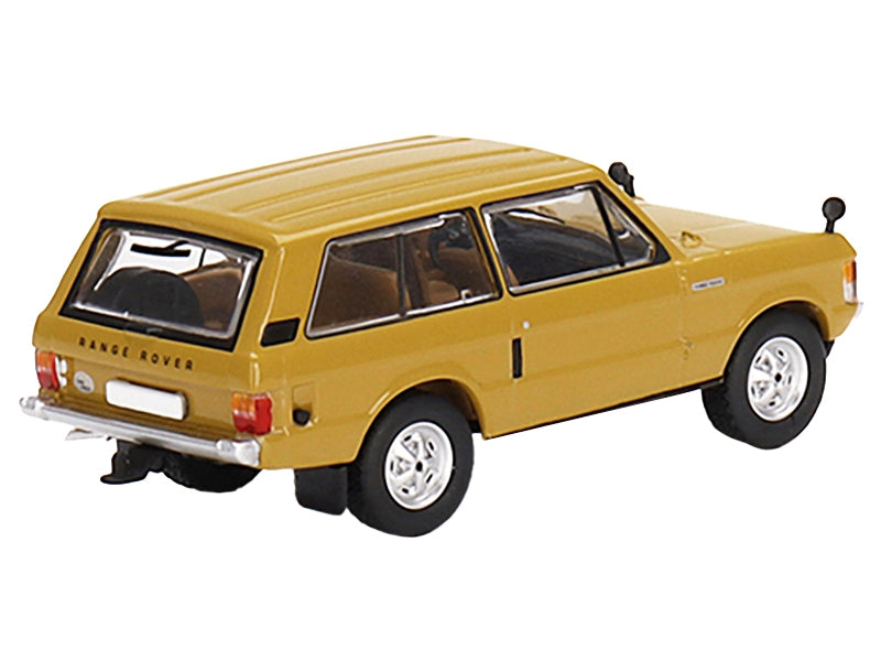 1971 Range Rover Bahama Gold Limited Edition 1/64 Diecast Model - Premium Range/Land Rover from Mini GT - Just $38.99! Shop now at Rapidvehicles