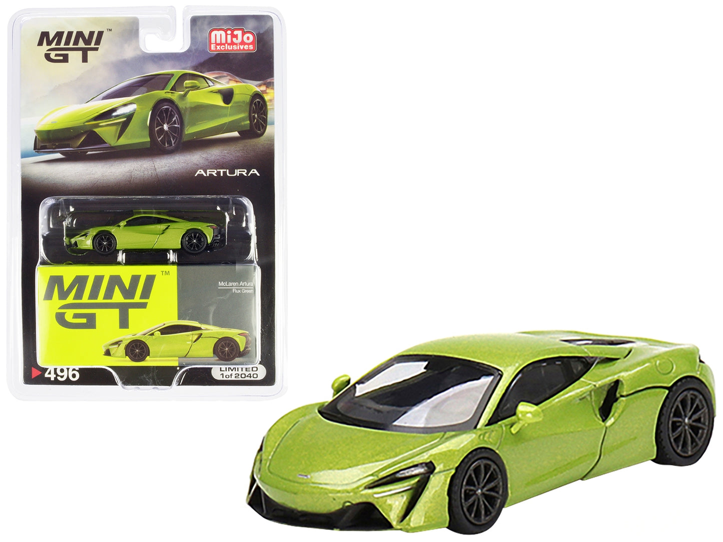 McLaren Artura Flux Green Metallic Limited Edition to 2040 pieces