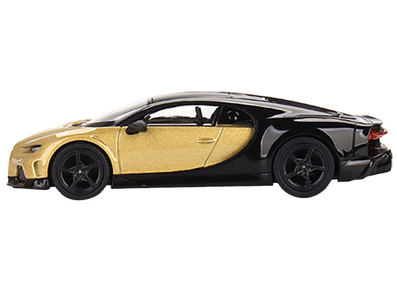 Bugatti Chiron Super Sport Gold Metallic and Black Limited Edition to 3000 pieces Worldwide 1/64 Diecast Model Car by Mini GT - Premium Bugatti Models from Mini GT - Just $25.99! Shop now at Rapidvehicles