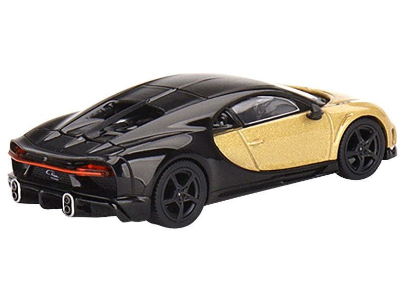 Bugatti Chiron Super Sport Gold Metallic and Black Limited Edition to 3000 pieces Worldwide 1/64 Diecast Model Car by Mini GT - Premium Bugatti Models from Mini GT - Just $25.99! Shop now at Rapidvehicles