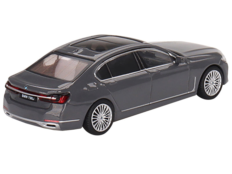 BMW 750Li xDrive Bernina Gray Amber Effect with Sunroof Limited Edition to 2400 pieces Worldwide 1/64 Diecast Model Car by Mini GT - Premium BMW Models from Mini GT - Just $29.99! Shop now at Rapidvehicles