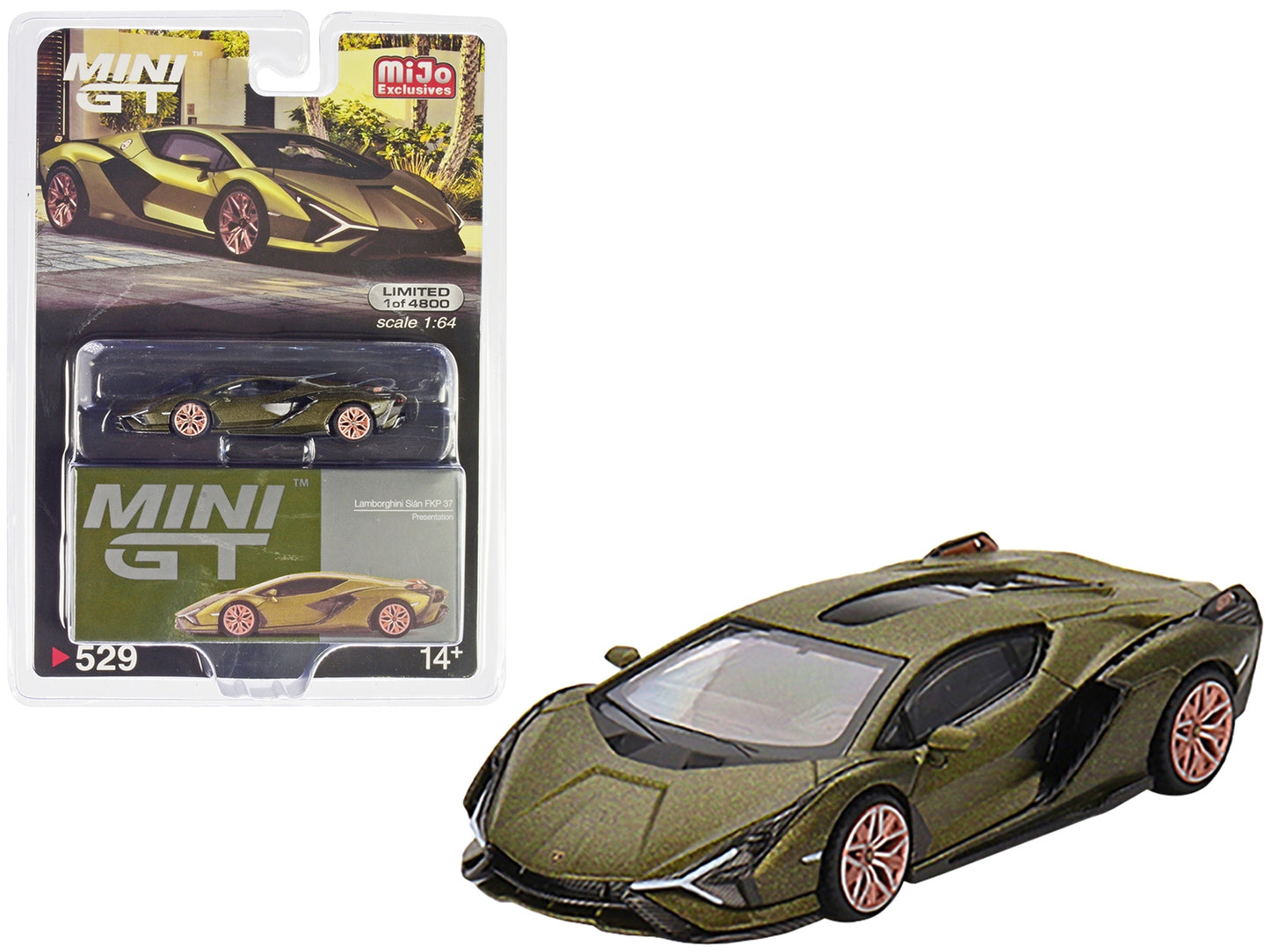 Lamborghini Sian FKP 37 "Presentation Edition" Matt Green - Premium Lamborghini Models from Mini GT - Just $35.99! Shop now at Rapidvehicles