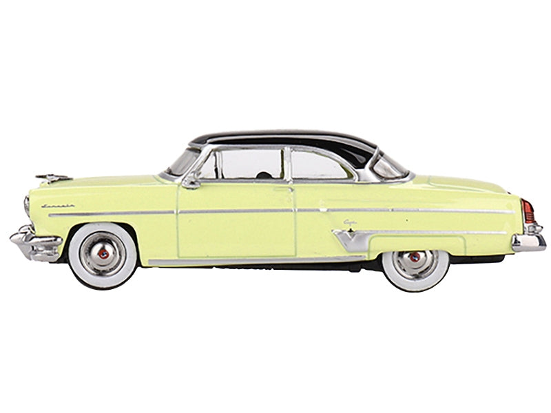 1954 Lincoln Capri Premier Yellow with Black Top Limited Edition - Premium Range/Land Rover from Mini GT - Just $35.09! Shop now at Rapidvehicles