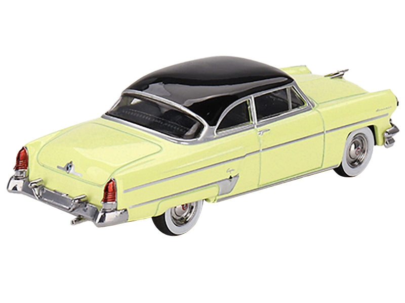 1954 Lincoln Capri Premier Yellow with Black Top Limited Edition - Premium Range/Land Rover from Mini GT - Just $35.09! Shop now at Rapidvehicles