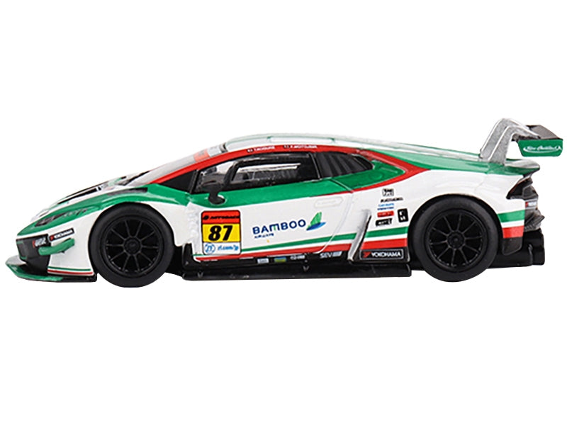 Lamborghini Huracan GT3 EVO #87 Kosuke Matsuura - Natsu Sakaguchi - Premium Lamborghini Models from Mini GT - Just $31.99! Shop now at Rapidvehicles