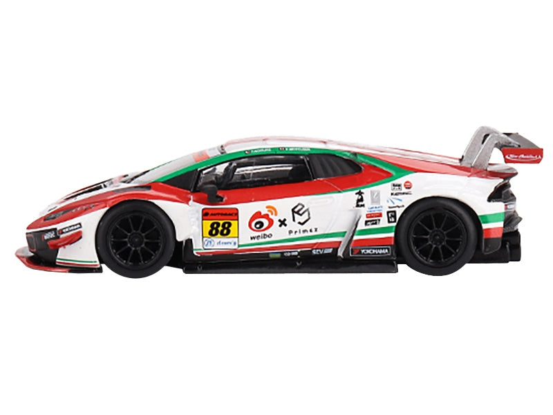 Lamborghini Huracan GT3 EVO #88 Takashi Kogure - Yuya Motojima - Premium Lamborghini Models from Mini GT - Just $35.09! Shop now at Rapidvehicles