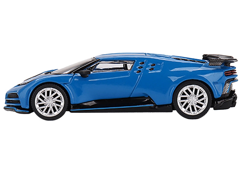 Bugatti Centodieci Blu Bugatti LHD 1/64 Diecast Model Car by Mini GT - Premium Bugatti Models from Mini GT - Just $23.99! Shop now at Rapidvehicles