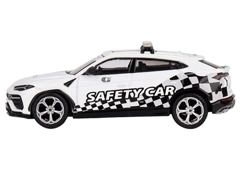 Lamborghini Urus White with Graphics "2022 Macau GP Official Safety Car" Limited Edition to 3000 pieces Worldwide 1/64 Diecast Model Car by True Scale Miniatures - Premium  from True Scale Miniatures - Just $28.99! Shop now at Rapidvehicles