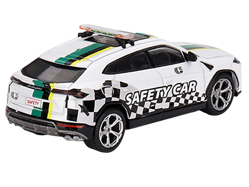 Lamborghini Urus White with Graphics "2022 Macau GP Official - Premium Lamborghini Models from Mini GT - Just $36.89! Shop now at Rapidvehicles