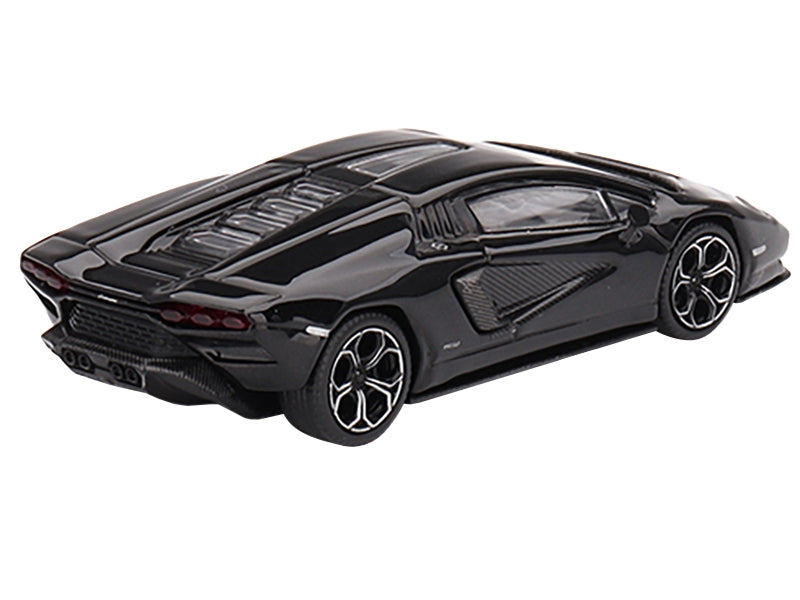 Lamborghini Countach LPI 800-4 Nero Maia Black Limited Edition to 6660 pieces Worldwide 1/64 Diecast Model Car by Mini GT