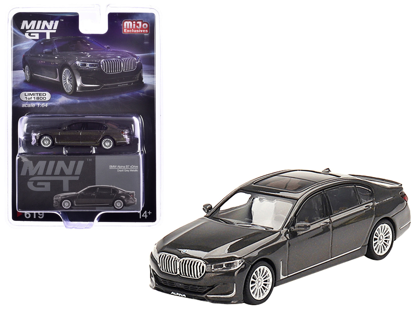 BMW Alpina B7 xDrive Dravit Gray Metallic with Sunroof Limited