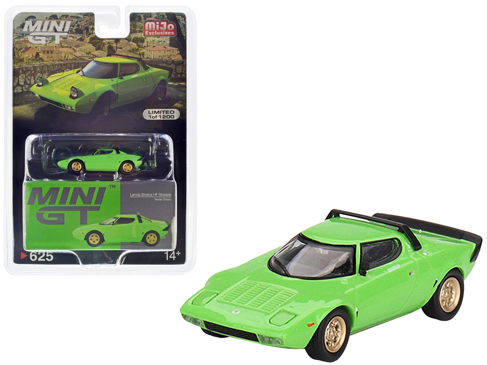 Lancia Stratos HF Stradale Verde Chiaro Green Limited Edition to - Premium Lancia Models from Mini GT - Just $33.99! Shop now at Rapidvehicles