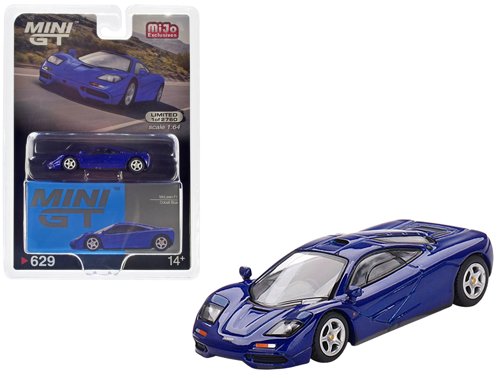 McLaren F1 Cobalt Blue Limited Edition to 2760 pieces Worldwide - Premium McLaren Models from Mini GT - Just $27.99! Shop now at Rapidvehicles