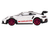 Porsche 911 (992) GT3 RS White with Red Stripes Limited Edition to 4800 pieces Worldwide 1/64 Diecast Model Car by Mini GT - Premium Porsche Models from Mini GT - Just $23.51! Shop now at Rapidvehicles