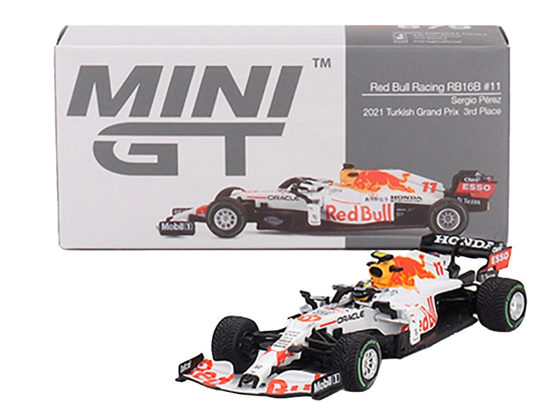 Red Bull Racing RB16B #11 Sergio Perez "Oracle-Honda" 3rd Place - Premium Formula 1 Models from Mini GT - Just $34.19! Shop now at Rapidvehicles