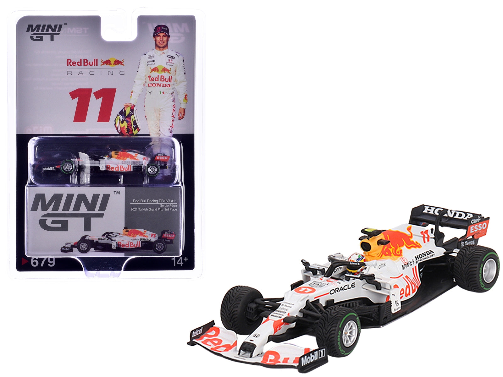 Red Bull Racing RB16B #11 Sergio Perez "Oracle-Honda" 3rd Place Formula One F1 "Turkish GP" (2021) Limited Edition 1/64 Diecast Model Car by Mini GT - Premium Formula 1 Models from Mini GT - Just $37.99! Shop now at Rapidvehicles