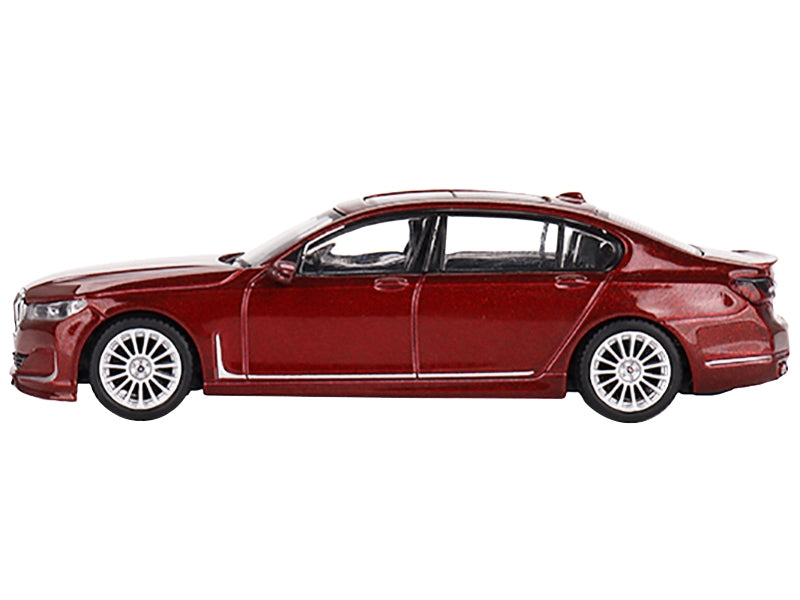 BMW Alpina B7 xDrive Aventurin Dark Red with Sunroof Limited - Premium BMW Models from Mini GT - Just $24.87! Shop now at Rapidvehicles