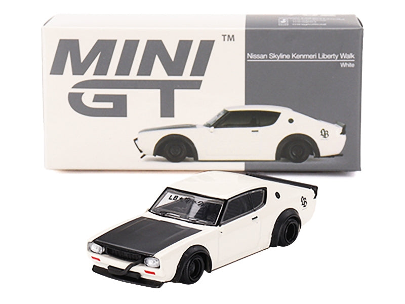 Nissan Skyline Kenmeri "Liberty Walk" RHD (Right Hand Drive) - Premium Nissan Models from Mini GT - Just $35.99! Shop now at Rapidvehicles