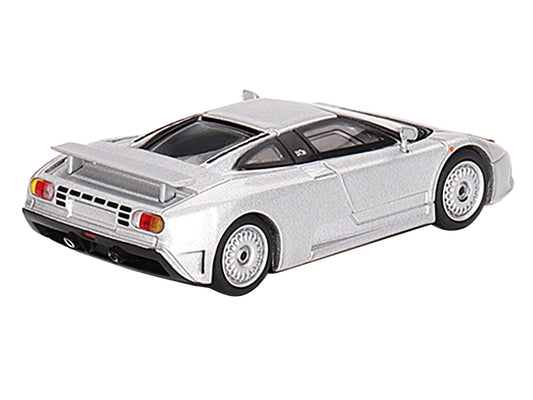 Bugatti EB110 GT Grigio Chiaro Silver Metallic Limited Edition to - Premium Bugatti Models from Mini GT - Just $30.59! Shop now at Rapidvehicles