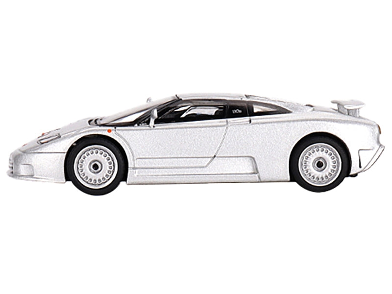 Bugatti EB110 GT Grigio Chiaro Silver Metallic Limited Edition to 3600 pieces Worldwide 1/64 Diecast Model Car by Mini GT - Premium Bugatti Models from Mini GT - Just $27.63! Shop now at Rapidvehicles