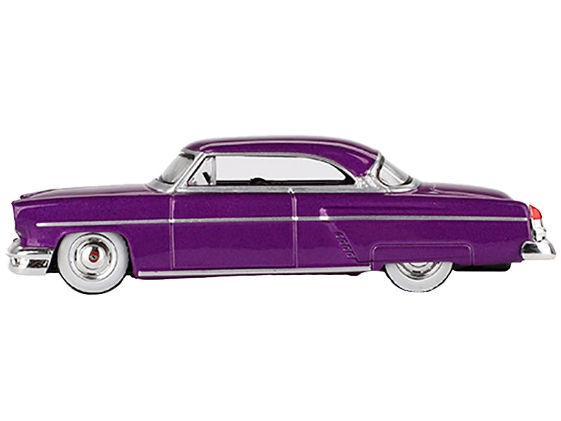 1954 Lincoln Capri Hot Rod Purple Metallic Limited Edition to 3600 pieces Worldwide 1/64 Diecast Model Car by Mini GT - Premium Lincoln Models from Mini GT - Just $31.53! Shop now at Rapidvehicles