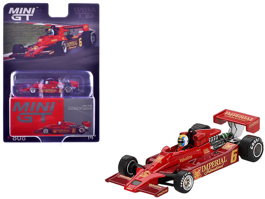 Lotus 78 #6 Gunnar Nilsson "John Player Team Lotus" Formula One F1 "Japanese GP" (1977) Limited Edition 1/64 Diecast Model Car by Mini GT free shipping USA
