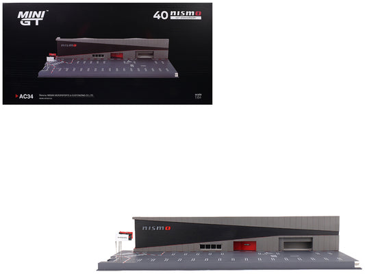Nissan Motorsports & Customizing Co. Ltd. NISMO Operation Diorama 1/64 Model by Mini GT free shipping USA