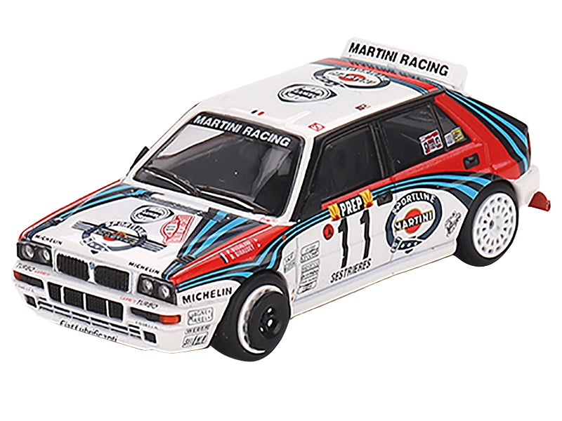 Lancia Delta HF Integrale Evoluzione "Martini Racing - 1992 Rally MonteCarlo" 4 Piece Set 1/64 Diecast Models by Mini GT - Premium Lancia Models from Mini GT - Just $85.99! Shop now at Rapidvehicles