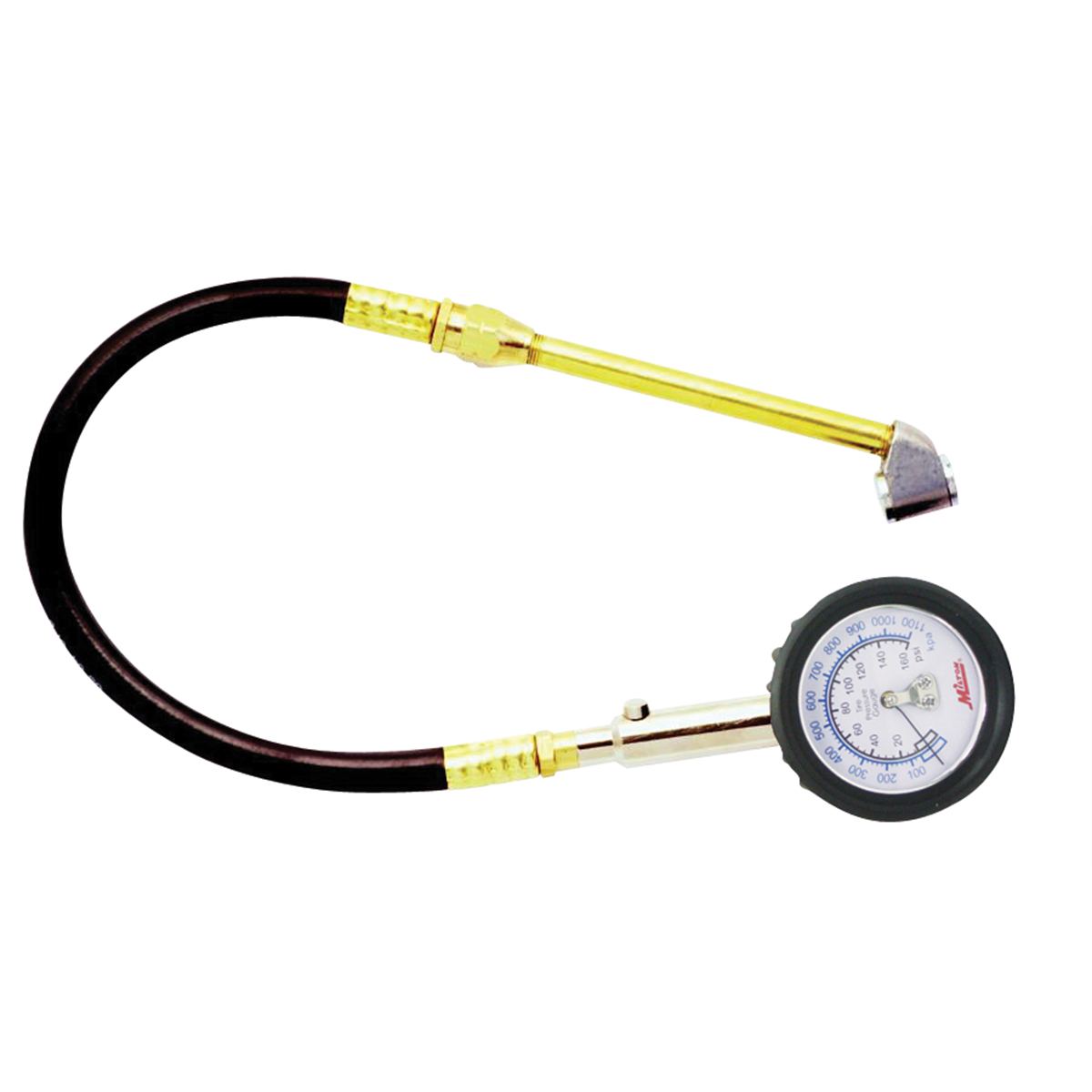 Dual Head Chuck Dial Tire Gauge 0-160 PS - Premium Air Gauges Inflators and Chucks from Milton Industries - Just $85.33! Shop now at Rapidvehicles